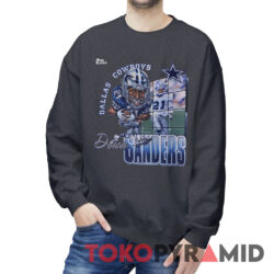 90s Vintage Dallas Cowboys Deion Sanders Caricature Funny Rare Tee 3 90s Vintage Dallas Cowboys Deion Sanders Caricature Funny Rare Sweatshirt
