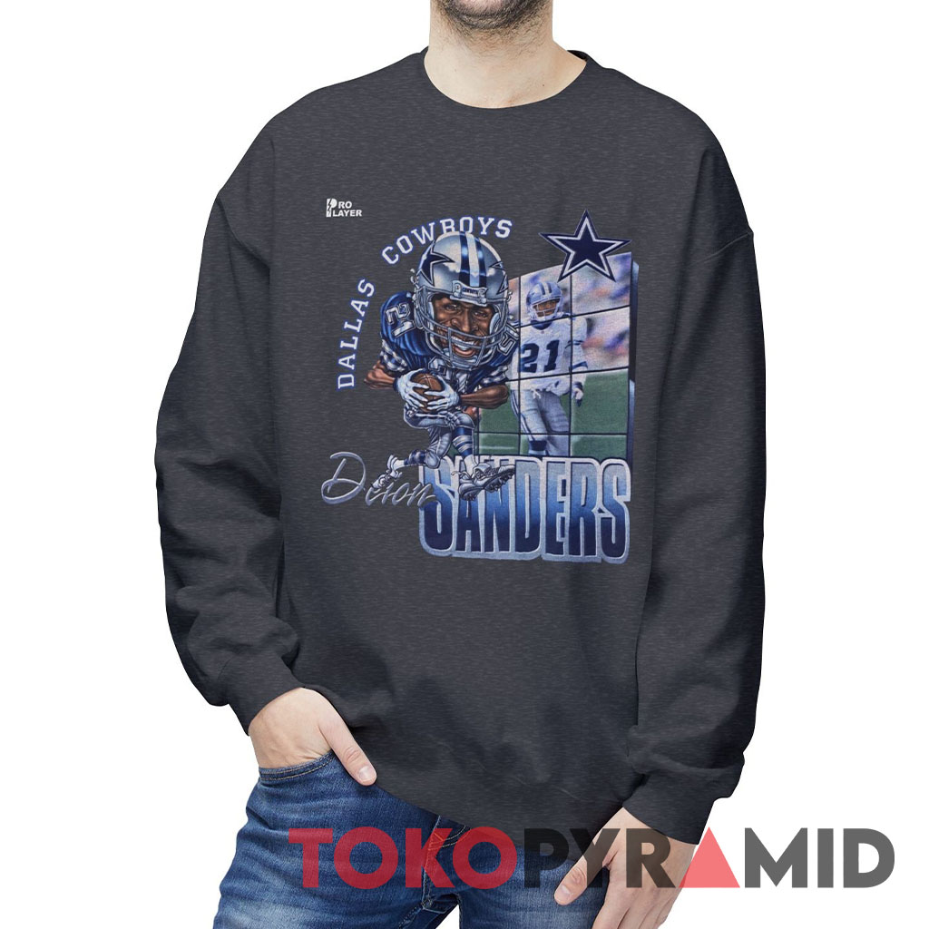 90s Vintage Dallas Cowboys Deion Sanders Caricature Funny Rare Sweatshirt 90s Vintage Dallas Cowboys Deion Sanders Caricature Funny Rare Sweatshirt