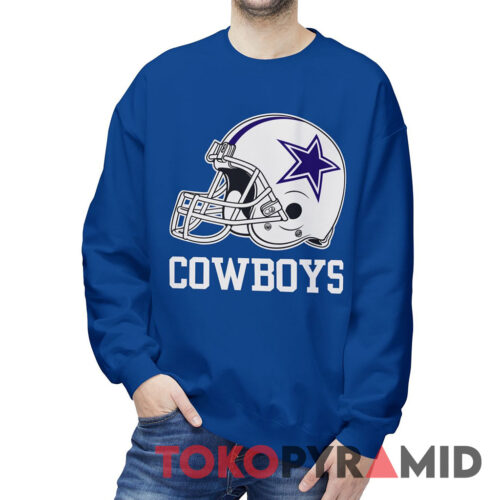 90s Vintage Dallas Cowboys Helmet Logo NFL Unique Sweatshirt 90s Vintage Dallas Cowboys Helmet Logo NFL Unique Sweatshirt