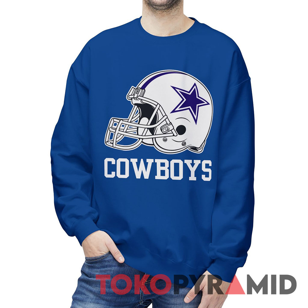 90s Vintage Dallas Cowboys Helmet Logo NFL Unique Sweatshirt 90s Vintage Dallas Cowboys Helmet Logo NFL Unique Sweatshirt