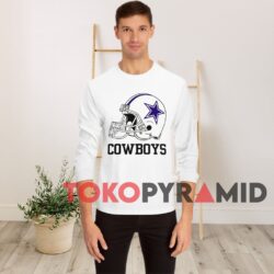 90s Vintage Dallas Cowboys Helmet Logo NFL Unique T-shirt 3 90s Vintage Dallas Cowboys Helmet Logo NFL White Long Sleeve