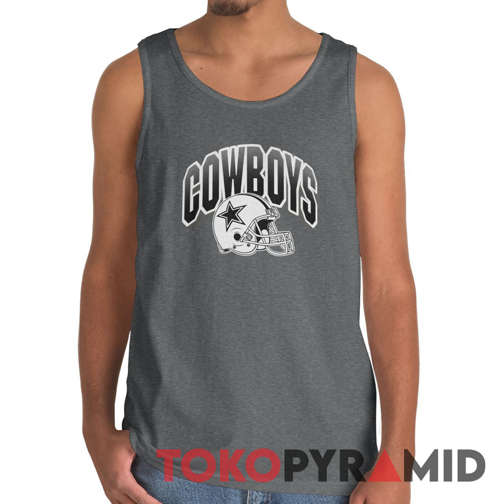90s Vintage Dallas Cowboys Helmet Rare Tank Top 90s Vintage Dallas Cowboys Helmet Rare Tank Top