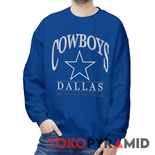 90s Vintage Dallas Cowboys Logo National Football League Rare Sweatshirt