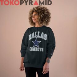 90s Vintage Dallas Cowboys Logo Star Unique Black Long Sleeve