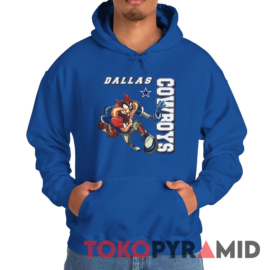 90s Vintage Dallas Cowboys Looney Tunes Taz 1997 Rare Hoodie 90s Vintage Dallas Cowboys Looney Tunes Taz 1997 Rare Hoodie