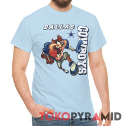 90s Vintage Dallas Cowboys Looney Tunes Taz 1997 Rare Shirt