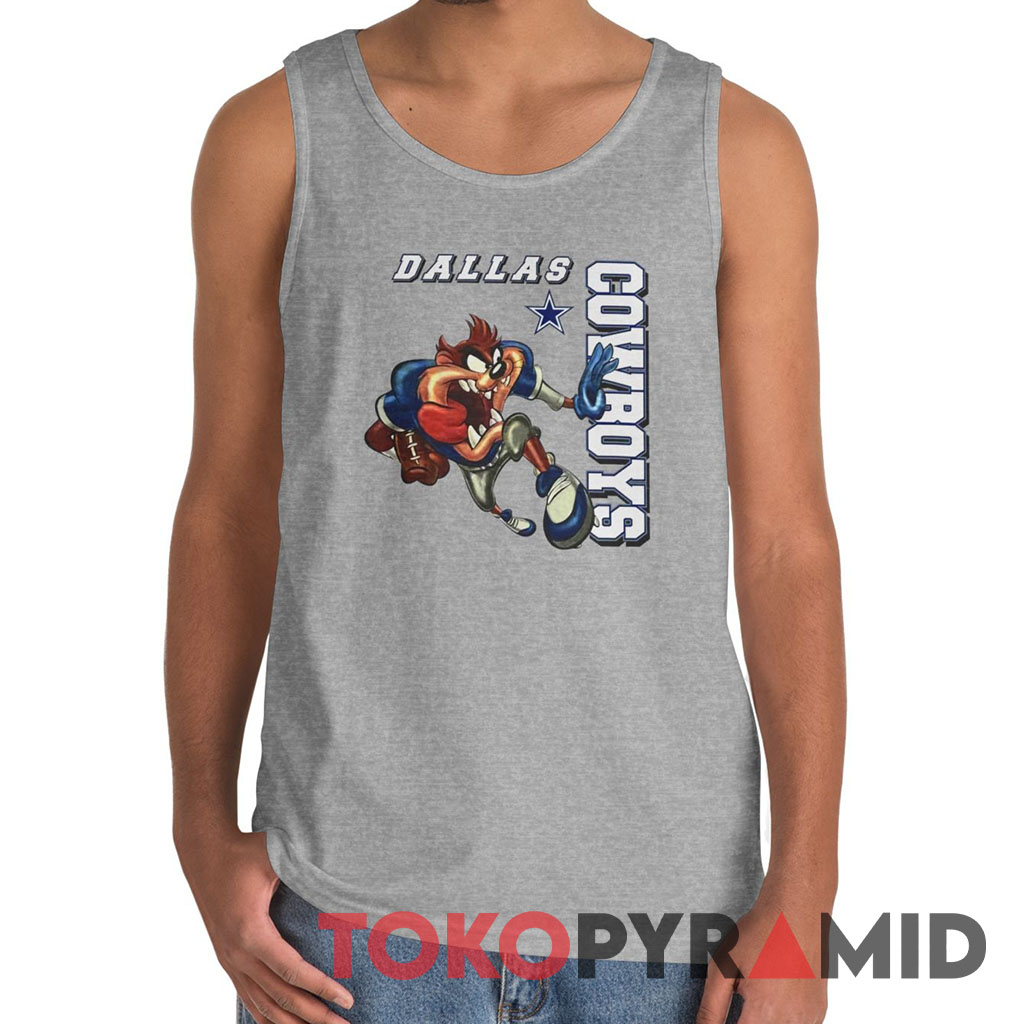 90s Vintage Dallas Cowboys Looney Tunes Taz 1997 Rare Tank Top 90s Vintage Dallas Cowboys Looney Tunes Taz 1997 Rare Tank Top