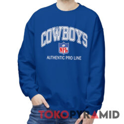 90s Vintage Dallas Cowboys NFL Logo Authentic Pro Line Rare Sweatshirt