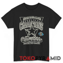 90s Vintage Dallas Cowboys Super Bowl XXVIII Champions Back To Back Unique Tee