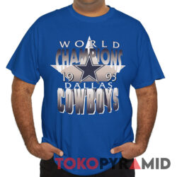 90s Vintage Dallas Cowboys World Champions 1993 Rare Shirt