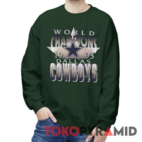 90s Vintage Dallas Cowboys World Champions 1993 Rare Sweatshirt 90s Vintage Dallas Cowboys World Champions 1993 Rare Sweatshirt