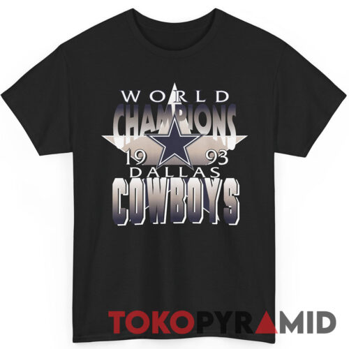 90s Vintage Dallas Cowboys World Champions 1993 Rare Tee 90s Vintage Dallas Cowboys World Champions 1993 Rare Tee