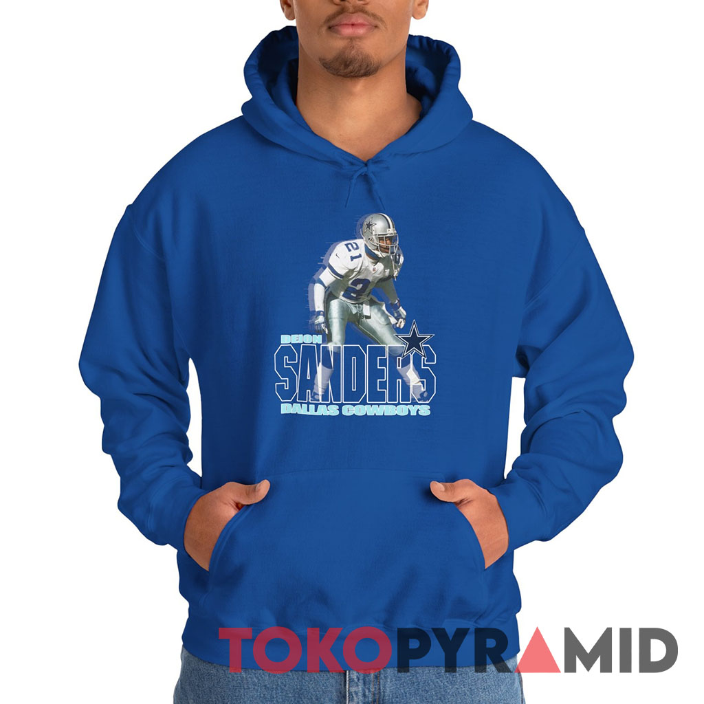 90s Vintage Deion Sanders Dallas Cowboys NFL Rare Hoodie 90s Vintage Deion Sanders Dallas Cowboys NFL Rare Hoodie