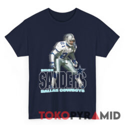 90s Vintage Deion Sanders Dallas Cowboys NFL Rare Tee