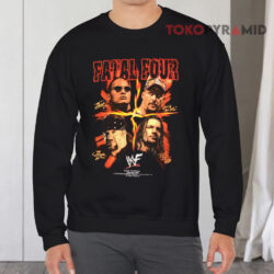 90s Vintage Fatal Four WWF Wrestling Shirt 3 90s Vintage Fatal Four Wwf Wrestling Sweatshirt