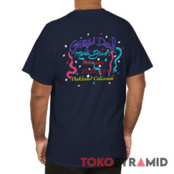 90s Vintage Grateful Dead 1993 Mardi Gras Oakland Coliseum 2 Sided Rare Shirt Back