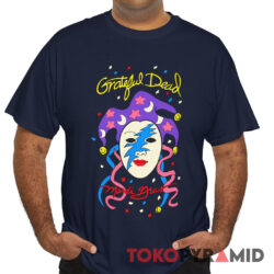 90s Vintage Grateful Dead 1993 Mardi Gras Oakland Coliseum 2 Sided Rare Shirt Front