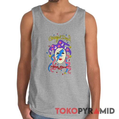90s Vintage Grateful Dead 1993 Mardi Gras Oakland Coliseum 2 Sided Rare Tank Top