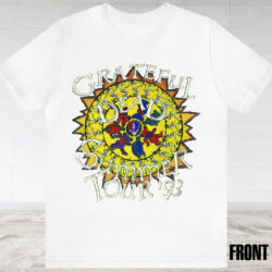 90s Vintage Grateful Dead 1993 Summer Tour Dead Day Every Day 2-Sided Rare Shirt 5 90s Vintage Grateful Dead 1993 Summer Tour Dead Day Every Day 2