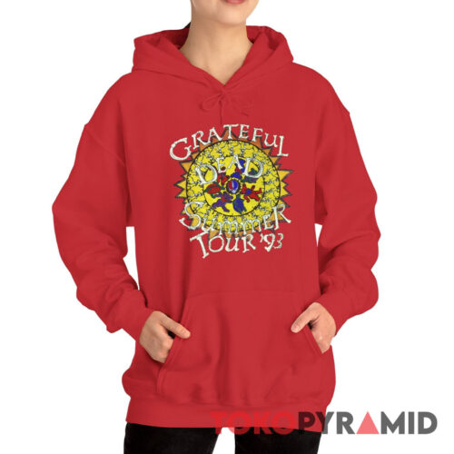 90s Vintage Grateful Dead 1993 Summer Tour Dead Day Every Day Hoodie 90s Vintage Grateful Dead 1993 Summer Tour Dead Day Every Day Hoodie
