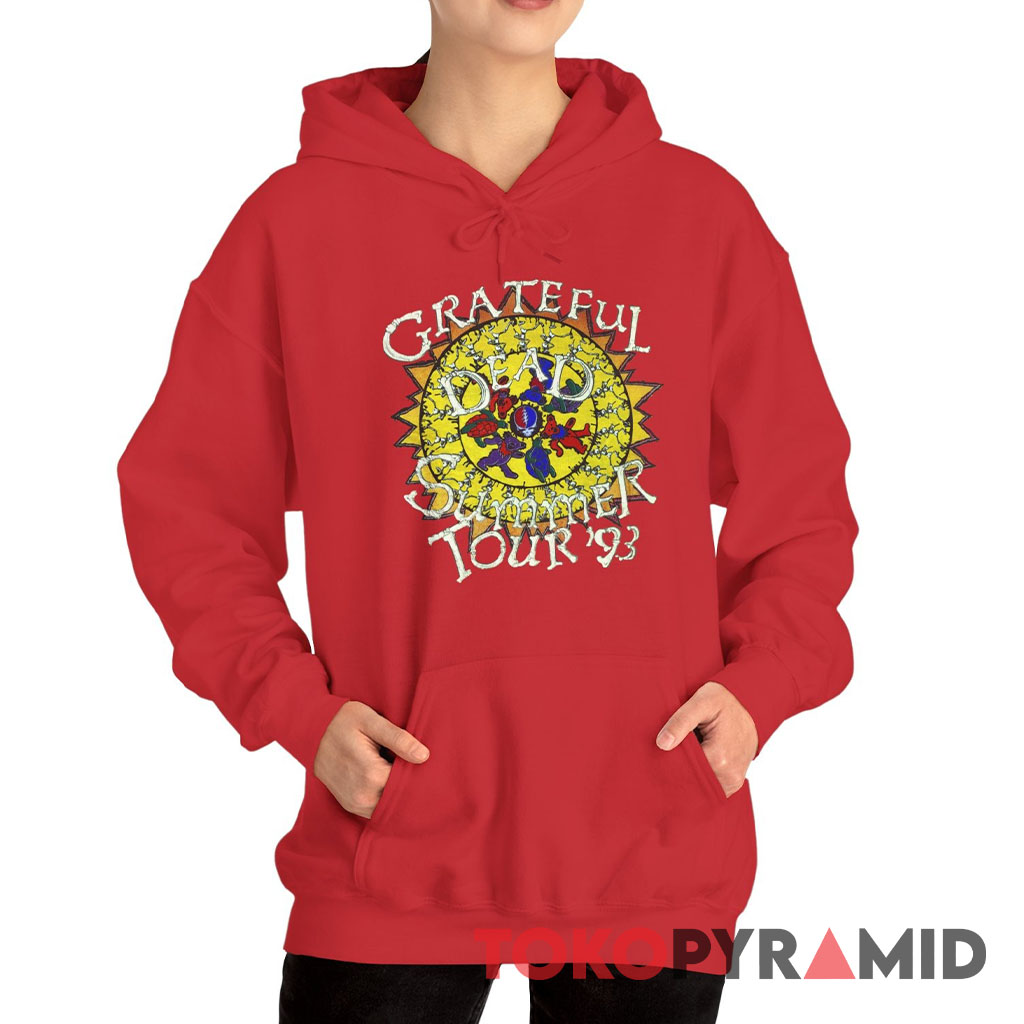 90s Vintage Grateful Dead 1993 Summer Tour Dead Day Every Day Hoodie 90s Vintage Grateful Dead 1993 Summer Tour Dead Day Every Day Hoodie