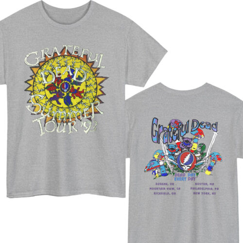 90s Vintage Grateful Dead 1993 Summer Tour Dead Day Every Day Shirt 90s Vintage Grateful Dead 1993 Summer Tour Dead Day Every Day Shirt