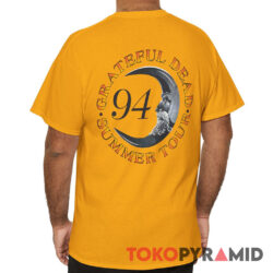 90s Vintage Grateful Dead 1994 Summer Tour Sun Moon Shirt Back