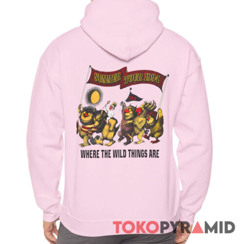 90s Vintage Grateful Dead 1994 Summer Tour Where The Wild Things Are Hoodie