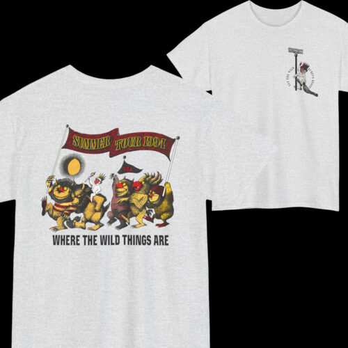 90s Vintage Grateful Dead 1994 Summer Tour Where The Wild Things Are Shirt