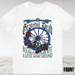 Grateful Dead 1994 The Wheel Summer Tour Bound To Cover Just A Little More Ground 2-Sided Shirt 5 90s Vintage Grateful Dead 1994 The Wheel Summer Tour Bound To Co