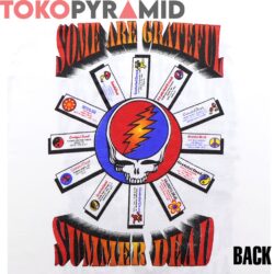 Grateful Dead 1994 The Wheel Summer Tour Bound To Cover Just A Little More Ground 2-Sided Shirt 1 90s Vintage Grateful Dead 1994 The Wheel Summer Tour Bound To Cover Just A Little More Ground 2 Sided Rare Shirt Back