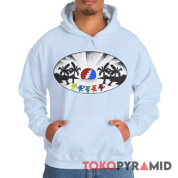 90s Vintage Grateful Dead Dancing Bears Desert Sunset Rare Hoodie