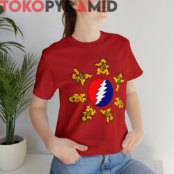 90s Vintage Grateful Dead Dancing Bears Logo Rare