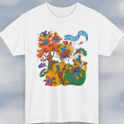 90s Vintage Grateful Dead Fall Tour 1993 Dancing Bears Rare Shirt