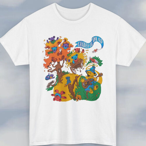90s Vintage Grateful Dead Fall Tour 1993 Dancing Bears Rare Shirt 90s Vintage Grateful Dead Fall Tour 1993 Dancing Bears Rare Shirt