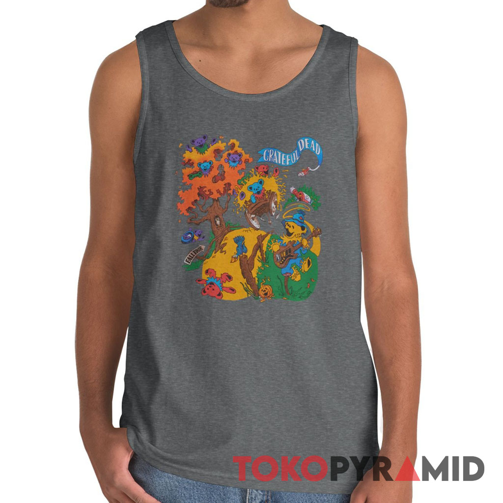 90s Vintage Grateful Dead Fall Tour 1993 Dancing Bears Rare Tank Top 90s Vintage Grateful Dead Fall Tour 1993 Dancing Bears Rare Tank Top