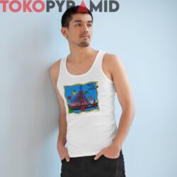 Grateful Dead Golden Gate Bridge 1998 Dancing Bears Dancin’ In The Streets Shirt 2 90s Vintage Grateful Dead Golden Gate Bridge 1998 Dancing Bears Dancin’ In The Streets San Francisco Rare White Tank Top