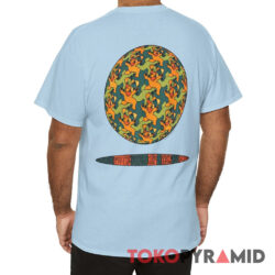 90s Vintage Grateful Dead MC Escher 1993 Dancing Bears 2-sided Rare Shirt 2 90s Vintage Grateful Dead MC Escher 1993 Dancing Bears Shirt Back