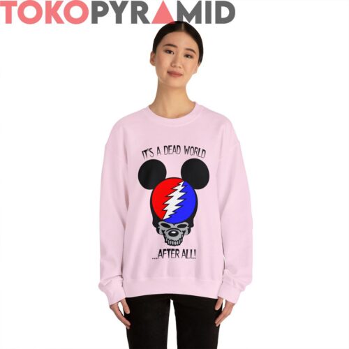 90s Vintage Grateful Dead Mickey Mouse Its A Dead World After All Rare 90s Vintage Grateful Dead Mickey Mouse Its A Dead World After All Rare