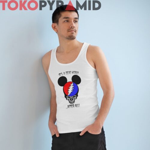 90s Vintage Grateful Dead Mickey Mouse Its A Dead World After All Rare 90s Vintage Grateful Dead Mickey Mouse Its A Dead World After All Rare