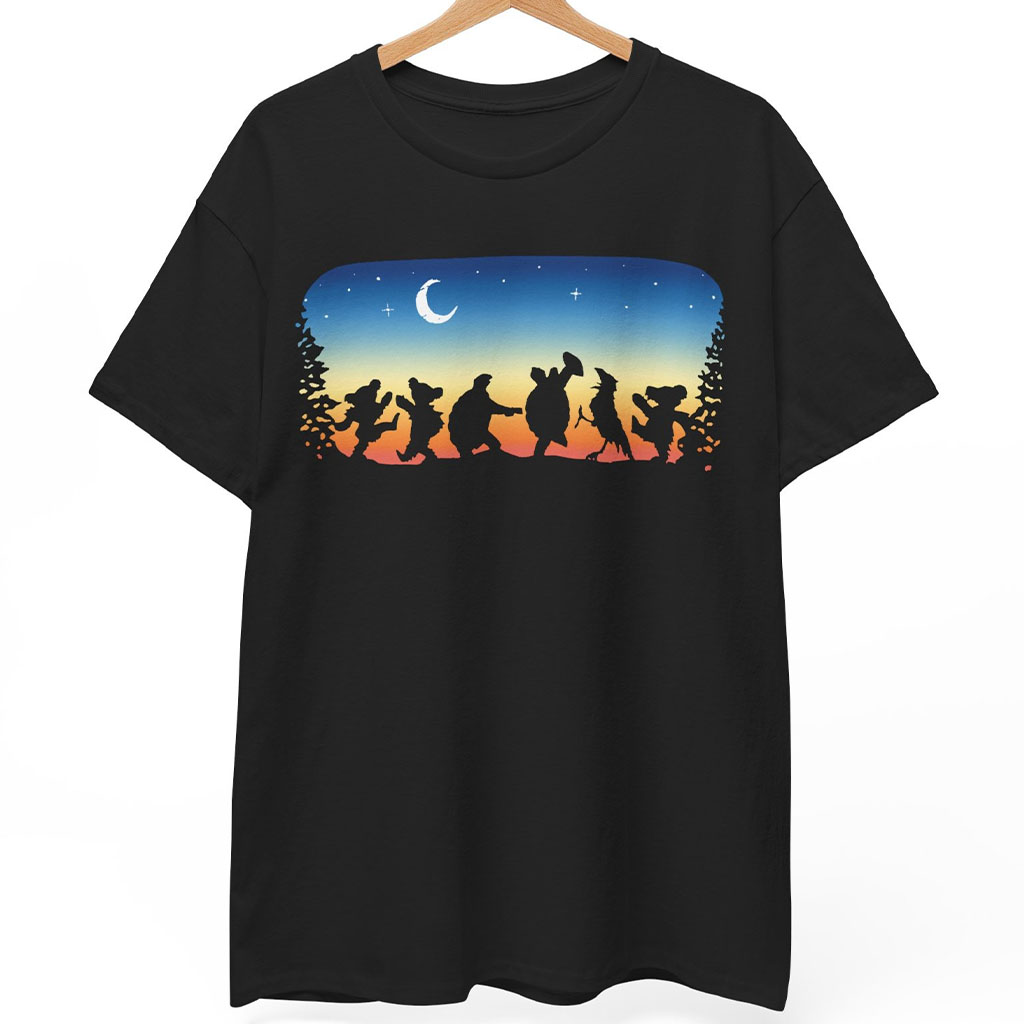 90s Vintage Grateful Dead Moondance Dancing Bears Terrapin Turtles Rare Shirt 90s Vintage Grateful Dead Moondance Dancing Bears Terrapin Turtles Rare Shirt