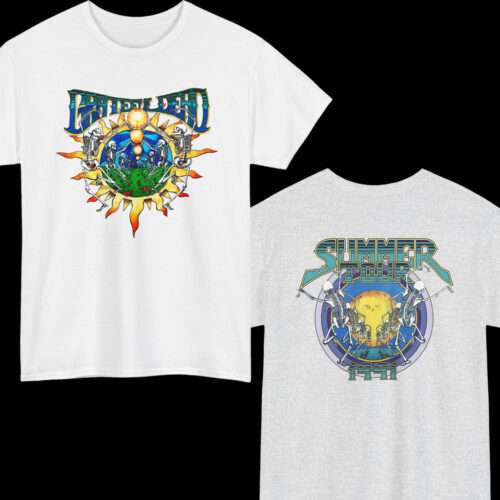 90s Vintage Grateful Dead Summer Tour 1991 Suns And Skeletons Shirt 90s Vintage Grateful Dead Summer Tour 1991 Suns And Skeletons Shirt
