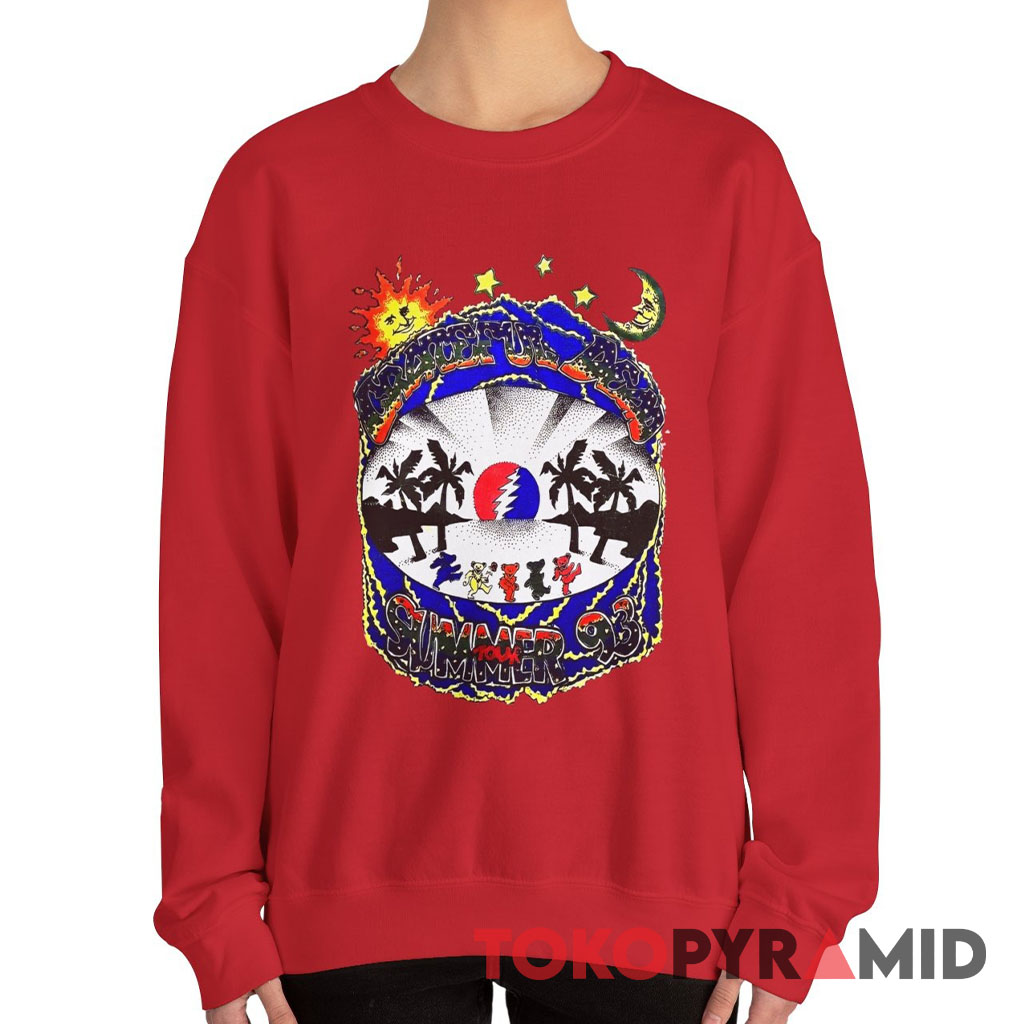 90s Vintage Grateful Dead Summer Tour 1993 Desert Bears Rare Sweatshirt 90s Vintage Grateful Dead Summer Tour 1993 Desert Bears Rare Sweatshirt
