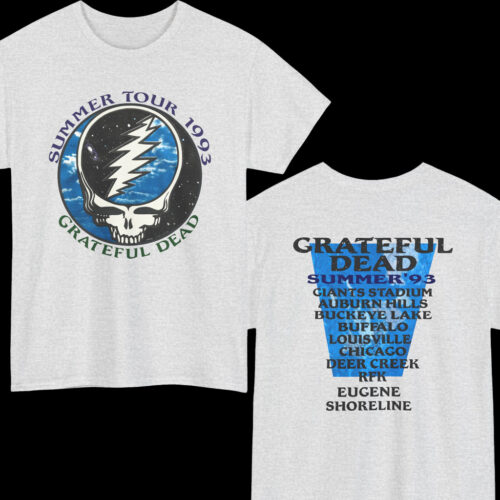 90s Vintage Grateful Dead Summer Tour 1993 Shirt