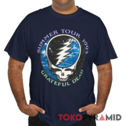 90s Vintage Grateful Dead Summer Tour 1993 Shirt Front