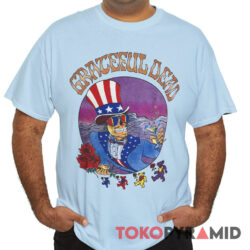 90s Vintage Grateful Dead Summer Tour 1994 With Traffic Shirt Front