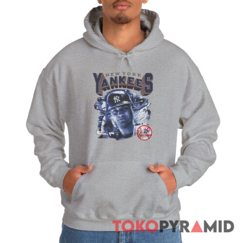 90s Vintage MLB New York Yankees 1998 Derek Jeter Hoodie