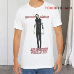 90s Vintage Marilyn Manson Antichrist Superstar White T shirt