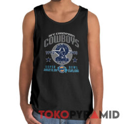 90s Vintage NFC Champions Dallas Cowboys 1992 1993 Back to Back Super Bowl XXVIII Shirt 4 90s Vintage NFC Champions Dallas Cowboys 1992 1993 Back to Back Super Bowl XXVIII Tank Top