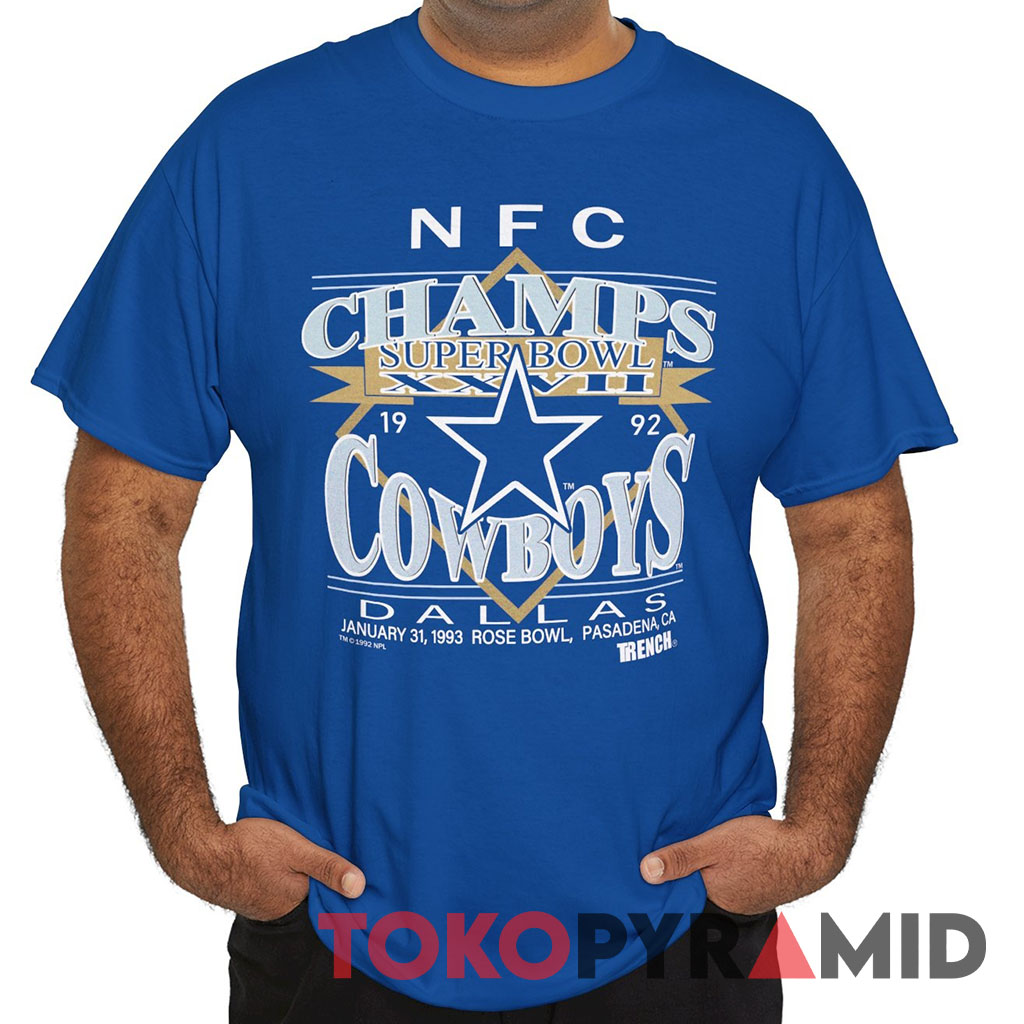 90s Vintage NFC Champs Super Bowl XXVII Dallas Cowboys 1993 Rose Bowl Pasadena Rare Tee 90s Vintage NFC Champs Super Bowl XXVII Dallas Cowboys 1993 Rose Bowl Pasadena Rare Tee